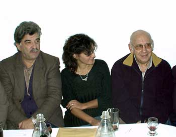 Los Dres. Barrett D&iacute;az, Jacqueline Ponzo y Rodolfo Panizza
