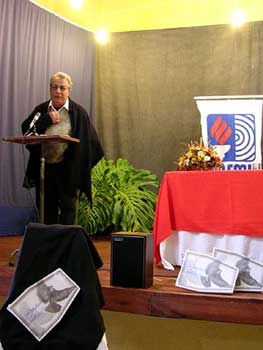 Palabras de apertura del Padre Miguel Angel Malesani