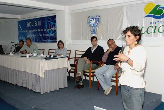 MÓDULO 1) La transición de la Reforma de Salud en Uruguay. Expone la Dra. Jacqueline Ponzo.