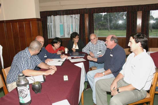 Sesión de talleres.