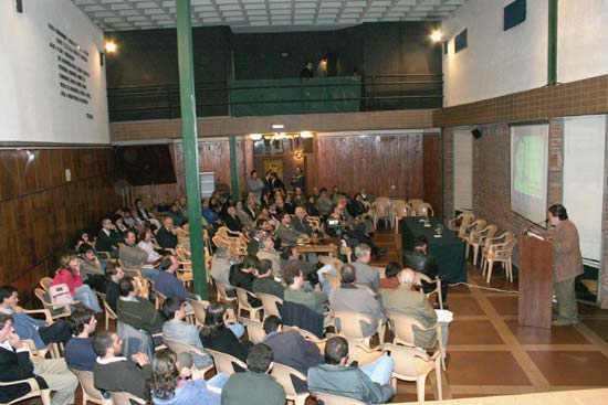 Vista del público presente.