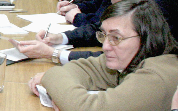 Comité Ejecutivo recordó a la Dra. Alicia Ceres