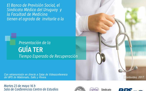 BPS, SMU y Udelar presentan la Guía TER