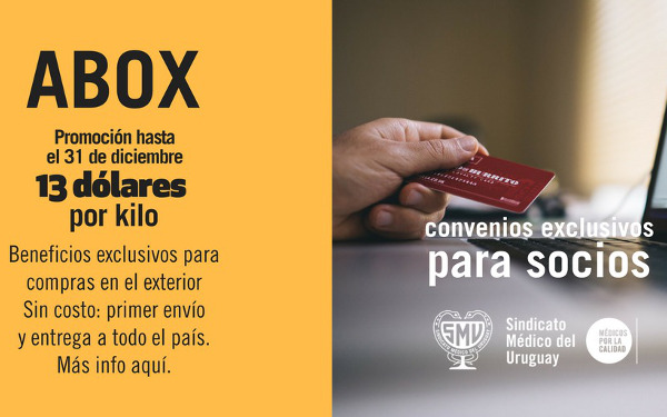 Recordamos: Convenio con ABOX, Courier Internacional