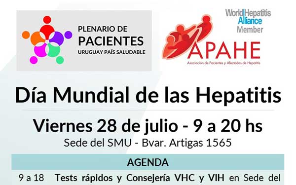 Día Mundial contra la Hepatitis, tests gratuitos este viernes 28 en el SMU