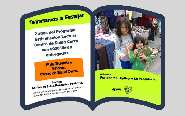 Programa de Lectura del Cerro cumple 2 años
