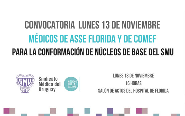 Convocatoria a Médicos de Florida para la conformación de Núcleos de Base