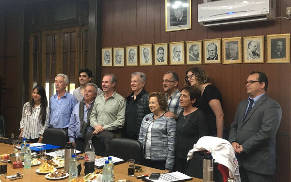 Colegas argentinos expusieron al SMU su preocupación por reforma jubilatoria argentina
