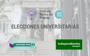 En las próximas elecciones universitarias, votá las listas del SMU.