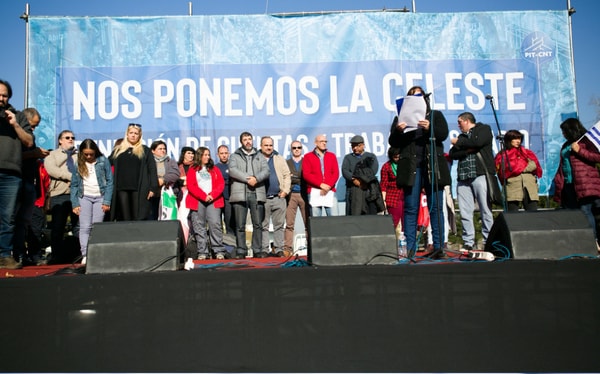 Médicos de ASSE se movilizaron por escaso margen fiscal en Rendición de Cuentas