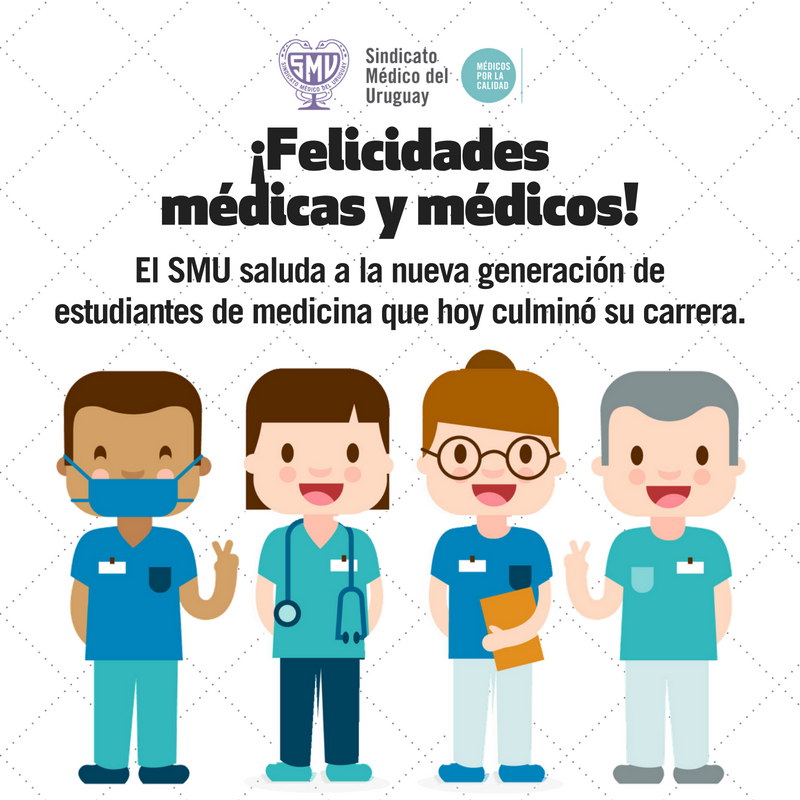 ¡Felicitaciones a los nuevos médicos y médicas!