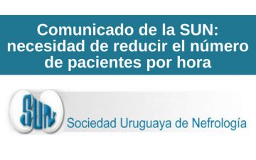 Comunicado de la SUN: necesidad de reducir el número de pacientes por hora