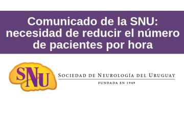 Comunicado de la SNU: necesidad de reducir el número de pacientes por hora