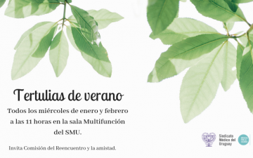 Tertulias de verano de la Comisión del Reencuentro y la Amistad.