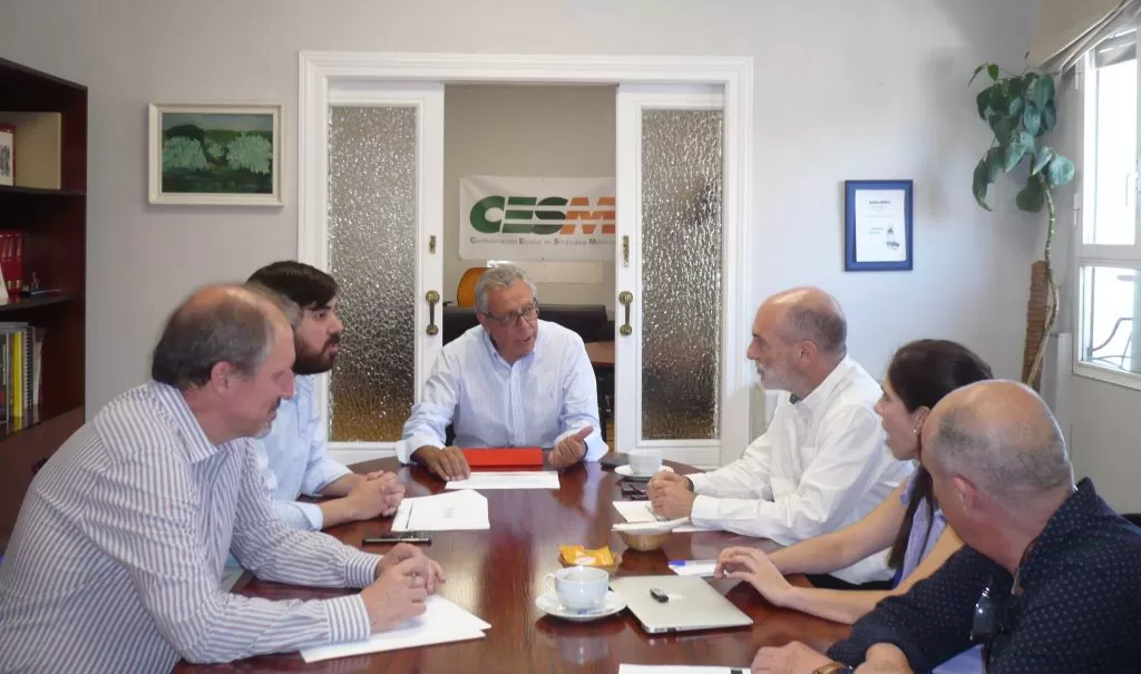 Importante reunión del SMU con Confederación Española de Sindicatos Médicos en Madrid.  