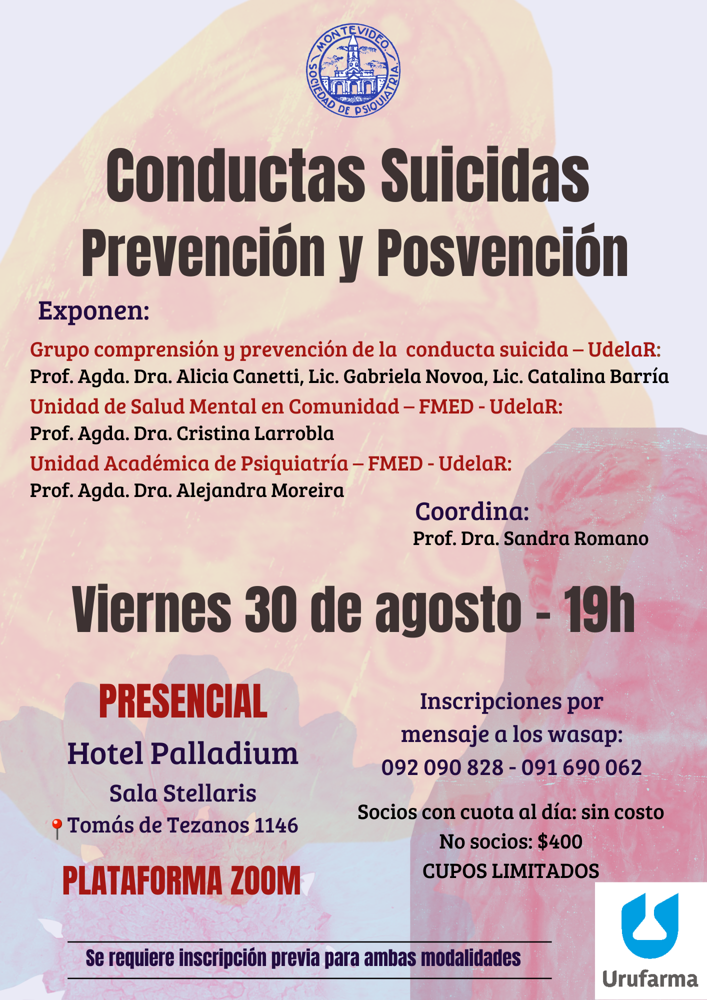 conductas suicidas prevención evento sociedad psiquiatría